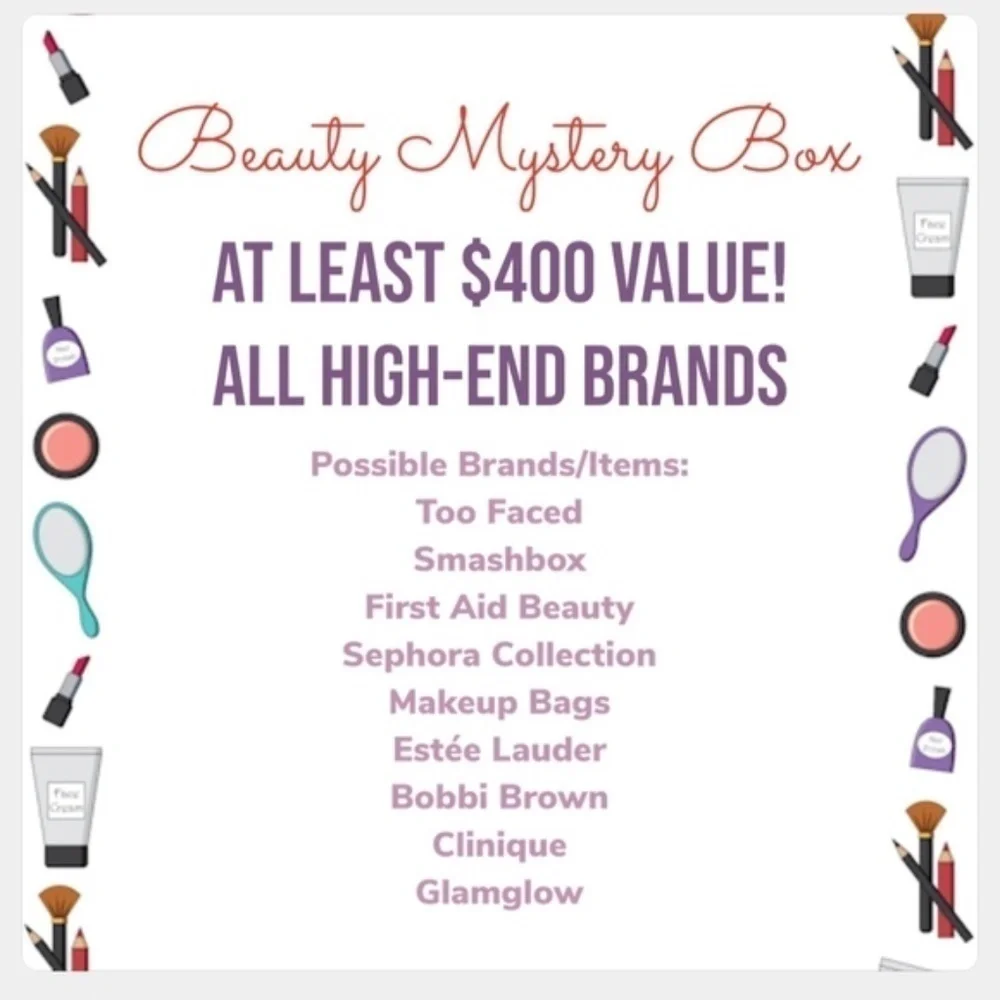 NEW Makeup Cosmetics Beauty Mystery Box